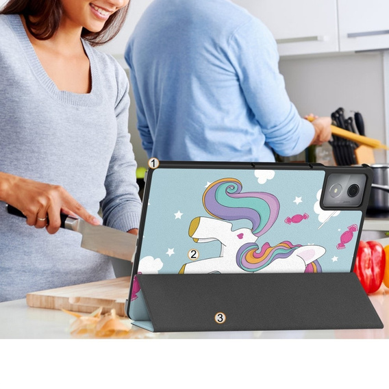 Θήκη για Lenovo Tab K11 Plus, Smartcase, unicorn