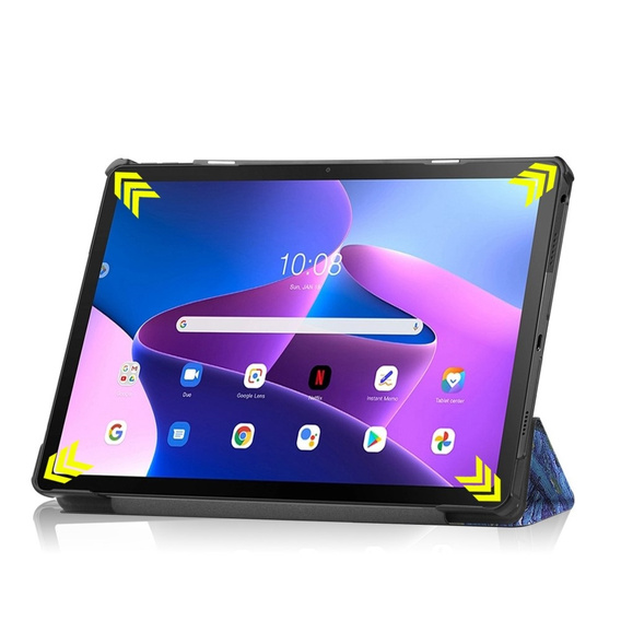 Θήκη για Lenovo Tab M10 Plus 10.6 Gen 3 TB-125F TB-128F, Smartcase, oil painting