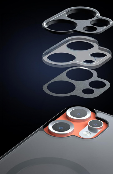 Θήκη για CMF Nothing Phone 2 Pro, για MagSafe, ERBORD Μatt Case, μαύρη