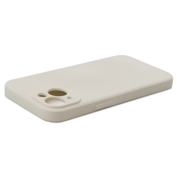 Θήκη για iPhone 15 Plus, Silicone Lite, μπεζ