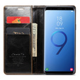 θήκη CASEME για Samsung Galaxy S9+ Plus, Waxy Textured, καφές