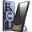 Θήκη για Samsung Galaxy S25 Ultra, Tongate MECH MagSafe Series, μπλε + 9H Tempered Glass