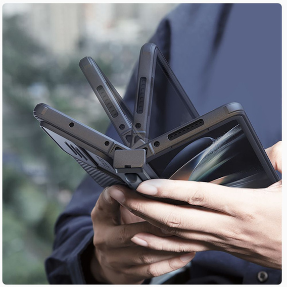 Θήκη για Samsung Galaxy Z Fold4 5G, θωρακισμένη Nillkin, CamShield Pro, μαύρη