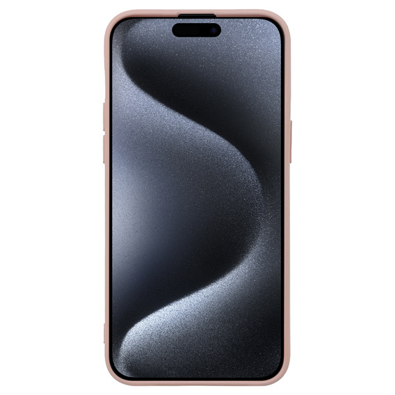 Θήκη για iPhone 15 Pro Max, Silicone Lite, πορτοκαλί