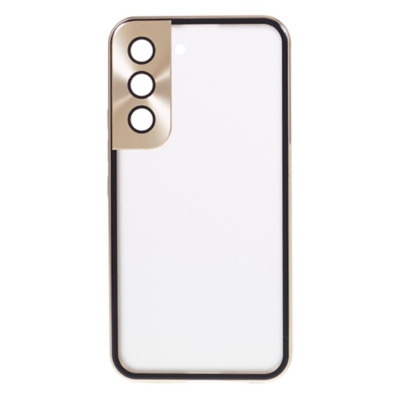 θήκη για το Samsung Galaxy S21, Magnetic Dual Glass, χρυσή