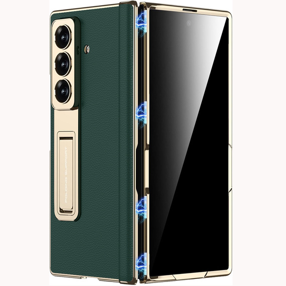 Θήκη GKK με γυαλί και βάση στήριξης για Samsung Galaxy Z Fold7 5G