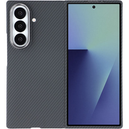 Θήκη από ίνες αραμιδίου για Samsung Galaxy Z Fold7, για MagSafe, μαύρο