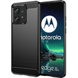 Θήκη για Motorola Edge 40 Neo, Carbon, μαύρη