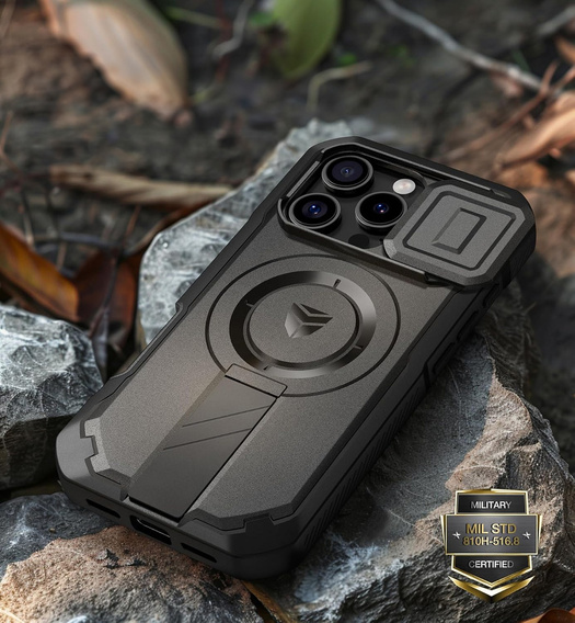 Θωρακισμένη θήκη Dexnor CamProtect MagSafe για iPhone 16 Pro