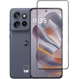 Μετριασμένο γυαλί 3D για Motorola Edge 50 Neo / Motorola ThinkPhone 25, μαύρο πλαίσιο