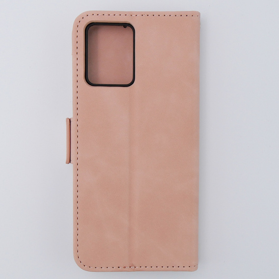 Θήκη με πτερύγιο για Motorola Moto G54 5G, Card Slot, ροζ
