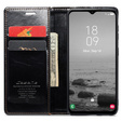 θήκη CASEME για Samsung Galaxy A34 5G, Waxy Textured, μαύρη