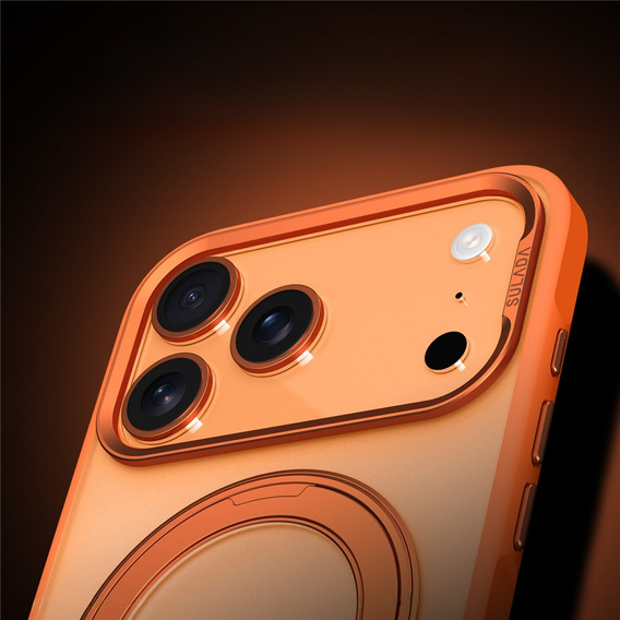 SULADA Magnetic Matte - Θήκη MagSafe με βάση στήριξης για iPhone 17 Pro Max