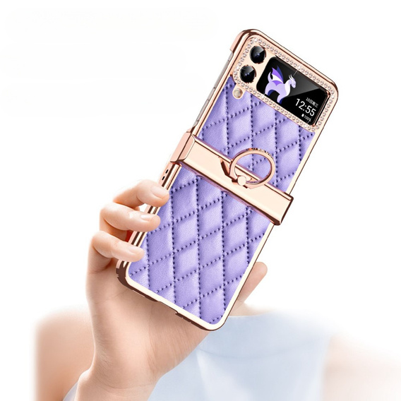 Θήκη για Samsung Galaxy Z Flip 4 5G, Rhombus Grid