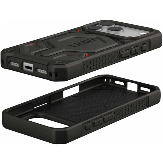 Θήκη Urban Armor Gear για iPhone 17 Pro Max, Monarch Pro Kevlar MagSafe, Kevlar Μαύρο