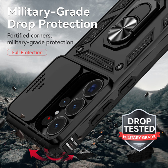 Θήκη με βάση και προστατευτικό φακού για Samsung Galaxy S26 Ultra