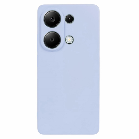 Θήκη για Xiaomi Redmi Note 13 Pro 4G / Xiaomi Redmi Note 14S / Xiaomi Poco M6 Pro 4G, Silicone Lite, μωβ