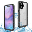 Θήκη για iPhone 17, αδιάβροχη IP68 Redpepper, μαύρο