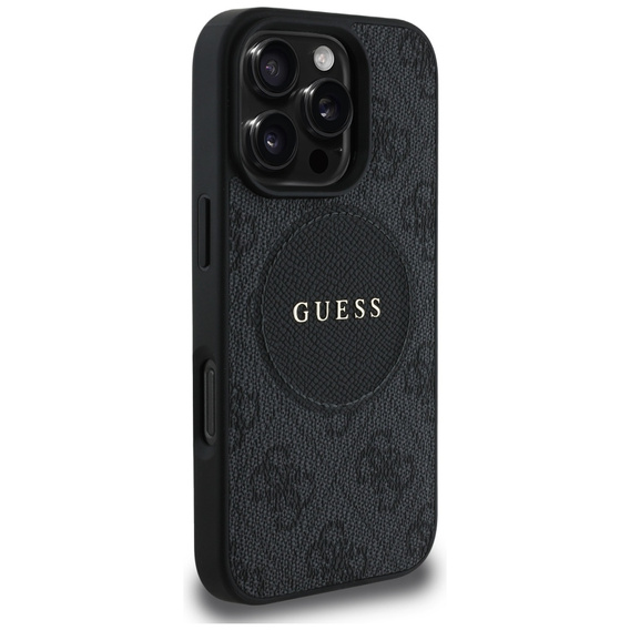 Θήκη Guess 4G Circle με κλασικό λογότυπο, για MagSafe για iPhone 16 Pro
