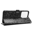 θήκη πτερύγιο για Motorola Moto G86 Power 5G, Wallet Rhombus, μαύρη