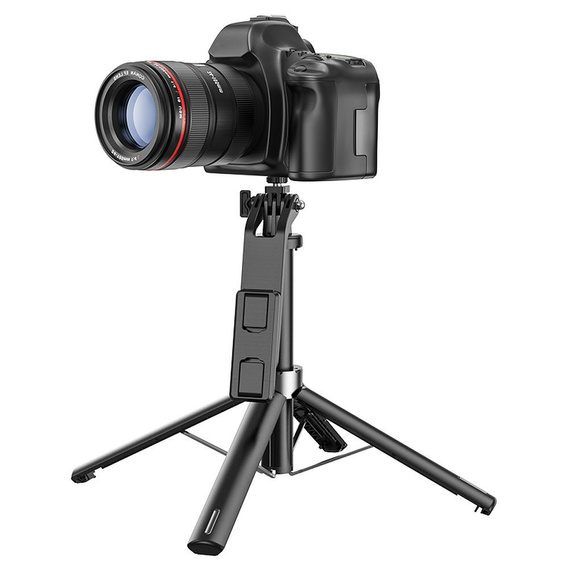 Selfie stick με ασύρματο τηλεχειριστήριο Hoco K21 tripod