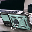 Θήκη για Motorola Moto E13, CamShield Slide, πράσινο