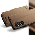 CASEME Litchi θήκη πορτοφόλι flip για Samsung Galaxy Z Fold7 5G