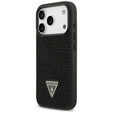 GUESS Rhinestone Triangle Logo θήκη για iPhone 17 Pro