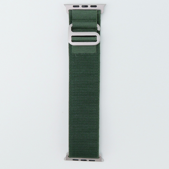 Λουράκι νάιλον για Apple Watch 1/2/3/4/5/6/7/8/SE/ULTRA 42/44/45/49mm, Πράσινο