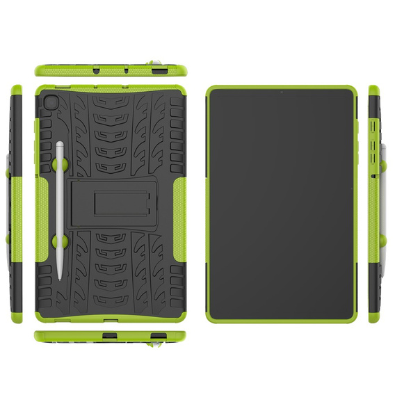 Θήκη για Samsung Galaxy Tab S6 Lite, Tire Armor, πράσινη