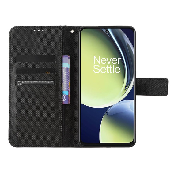 Θήκη με πτερύγιο για OnePlus Nord CE 3 Lite 5G, Wallet Smart Magnet, μαύρη