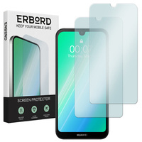 2x Μετριασμένο γυαλί για Huawei Y5 2019, ERBORD 9H Hard Glass στην οθόνη