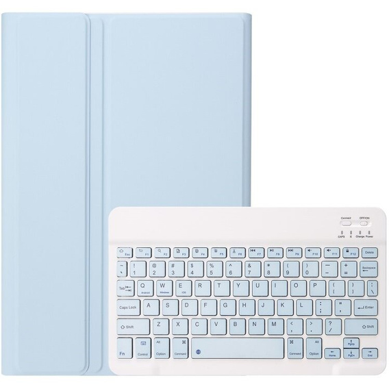 Θήκη + πληκτρολόγιο Samsung Galaxy Tab A8 10.5 X200 / X205, μπλε