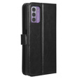 Θήκη με πτερύγιο για Nokia G42, Crazy Horse Wallet, μαύρη