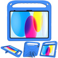 θήκη για παιδιά για iPad 11" 2025 A16 (11 gen.) / iPad 10.9" 2022 (10 gen.), με λαβή, μπλε