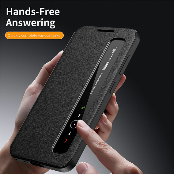 Θήκη Smart View Window Leather για Samsung Galaxy S26 Ultra