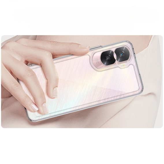 Θήκη για Honor 90 Lite 5G, Fusion Hybrid, διαφανής