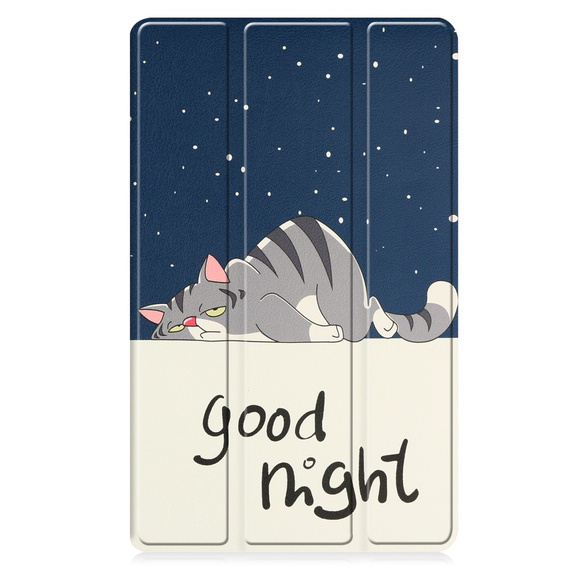Θήκη για Lenovo Tab M8 Gen 4 TB-300FU, Smartcase, sleeping cat