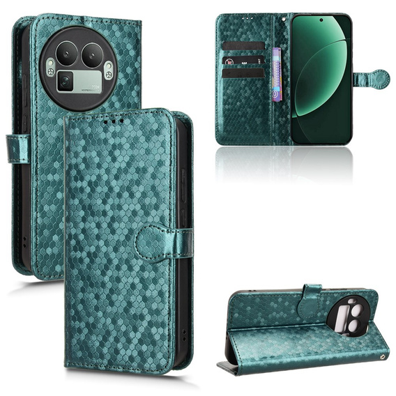 Θήκη με πτυσσόμενο κάλυμμα Wallet Rhombus για Realme GT 8 Pro