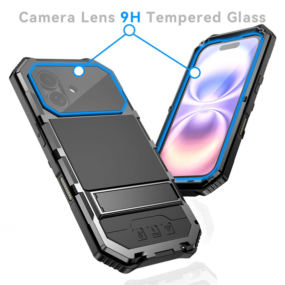 Θήκη R-JUST με βάση στήριξης για iPhone 17