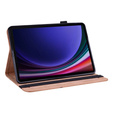 θήκη για Samsung Galaxy Tab S10 Lite / S10 FE / S9 FE / S9, Classic, με υποδοχή γραφίδας, καφέ
