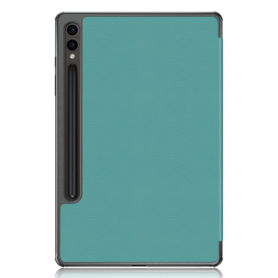 Θήκη για Samsung Galaxy Tab S9 FE+ Plus, Smartcase με χώρο για γραφίδα, πράσινη