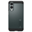 θήκη Spigen για Samsung Galaxy A36 5G, Tough Armor Mag Mag MagSafe, μαύρη + μετριασμένο γυαλί 9H