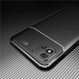 Θήκη για Realme C11 2021, Carbon Gel, μαύρη