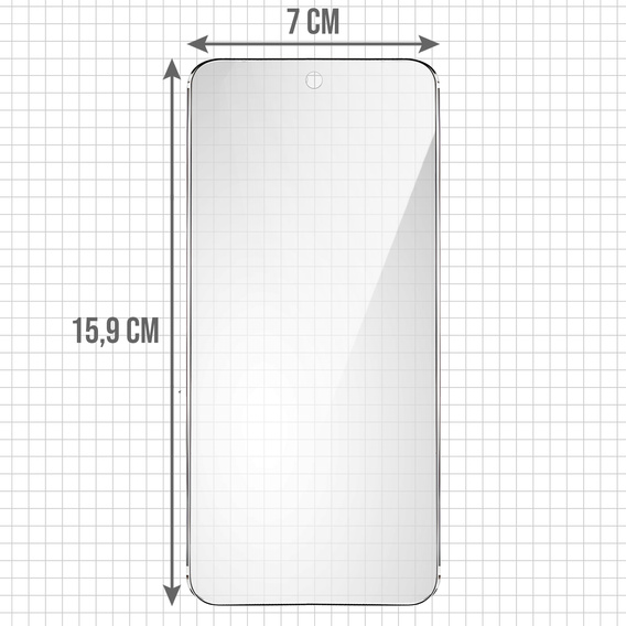 2x Γυαλί ERBORD 3D για Oppo Find X9