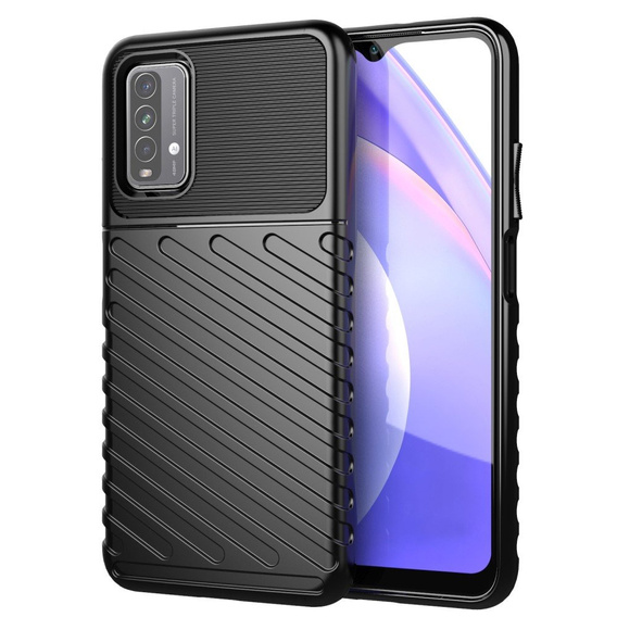 Θήκη για Xiaomi Redmi 9T, Thunder, μαύρη