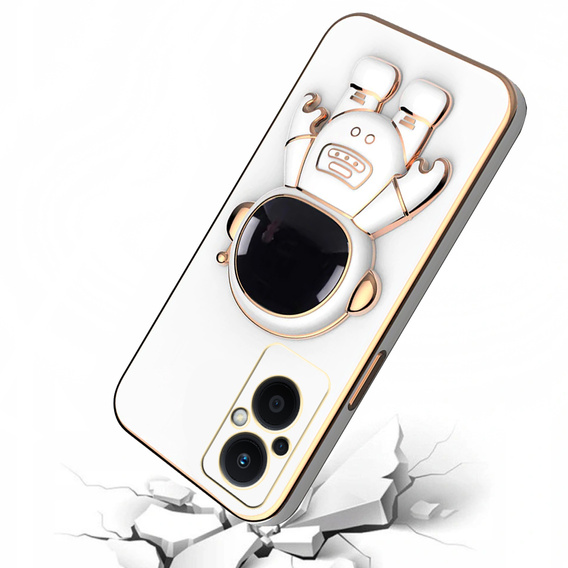 Θήκη για Oppo Reno7 Lite 5G, Astronaut, λευκή
