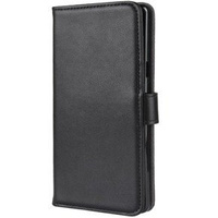 Θήκη με πτερύγιο για Samsung Galaxy Note 9, Leather Flexi Book, μαύρη