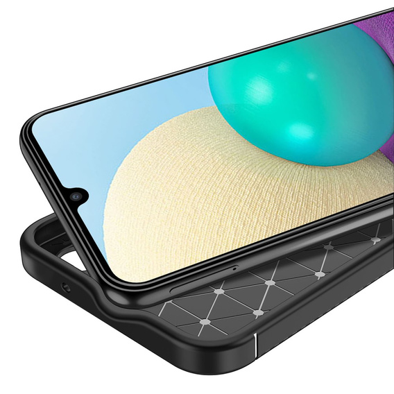 Θήκη για Samsung Galaxy A34 5G, Carbon Gel, μαύρη