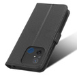 Θήκη με πτερύγιο για Xiaomi Redmi 12C, Wallet, Smart Magnet, μαύρη